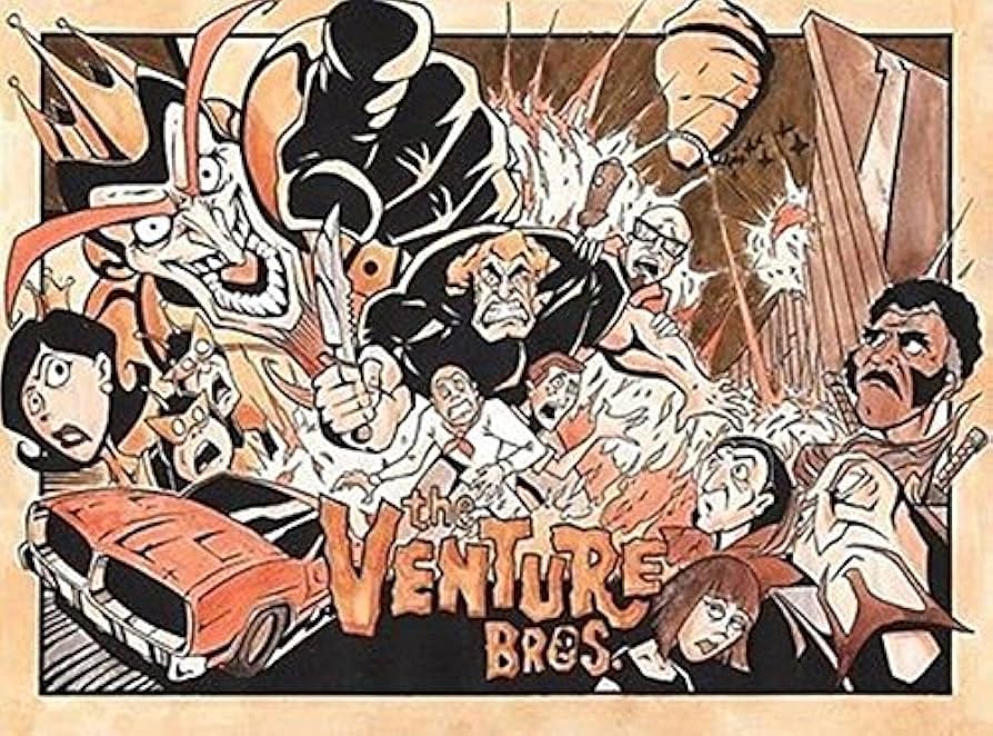 Cover art for Venture Bros. (Autocards), a venture bros scenario on AI Dungeon