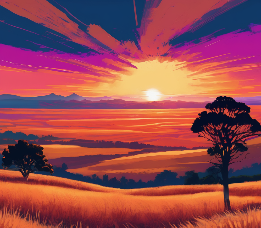 Cover art for Homesteading on Another Planet, a homestead scenario on AI Dungeon
