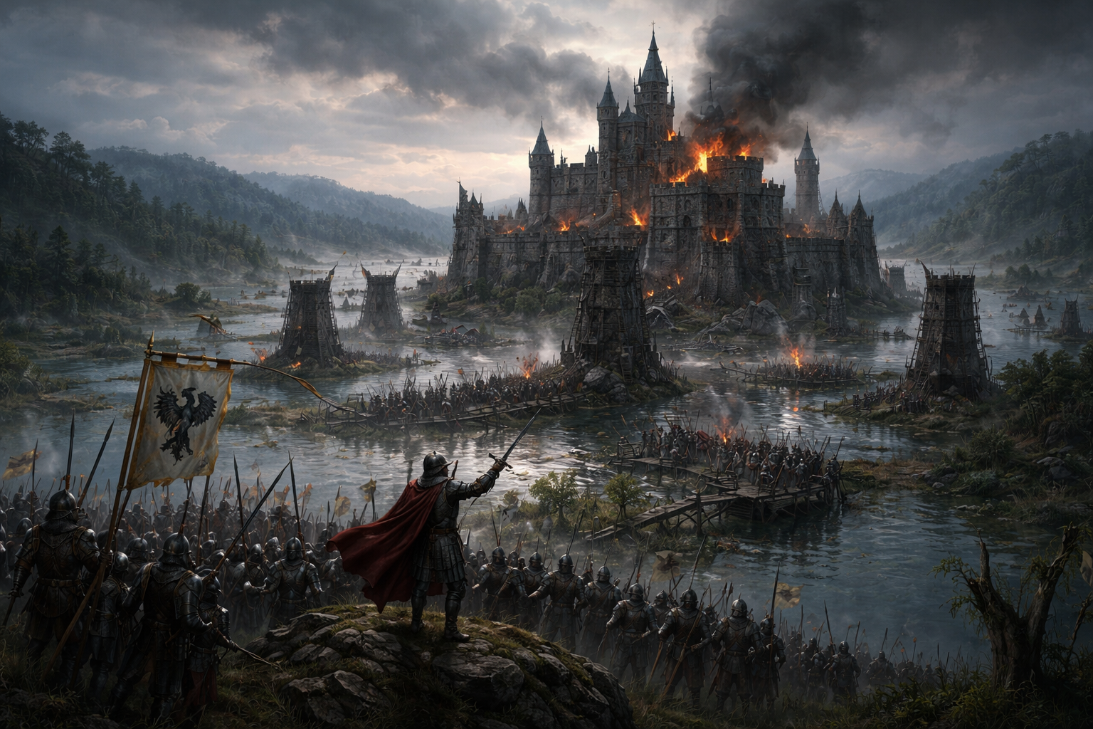 Cover art for Kosira: Bannerlord, a fantasy world on Voyage