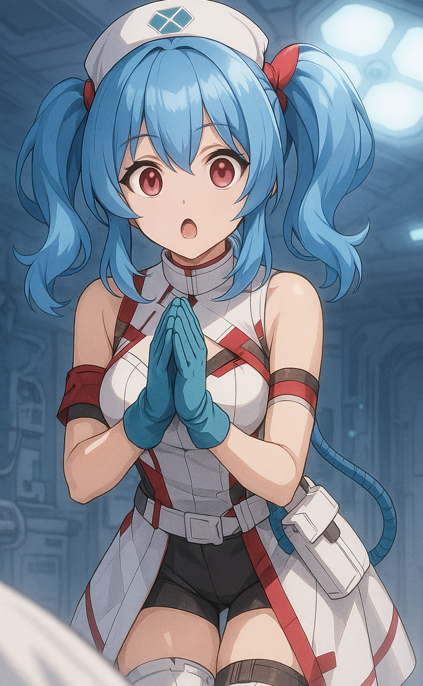 Cover art for "Commander?! Are you okay?", a girls frontline scenario on AI Dungeon