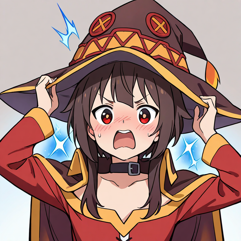 Cover art for Konosuba Reincarnation!, a reincarnation scenario on AI Dungeon