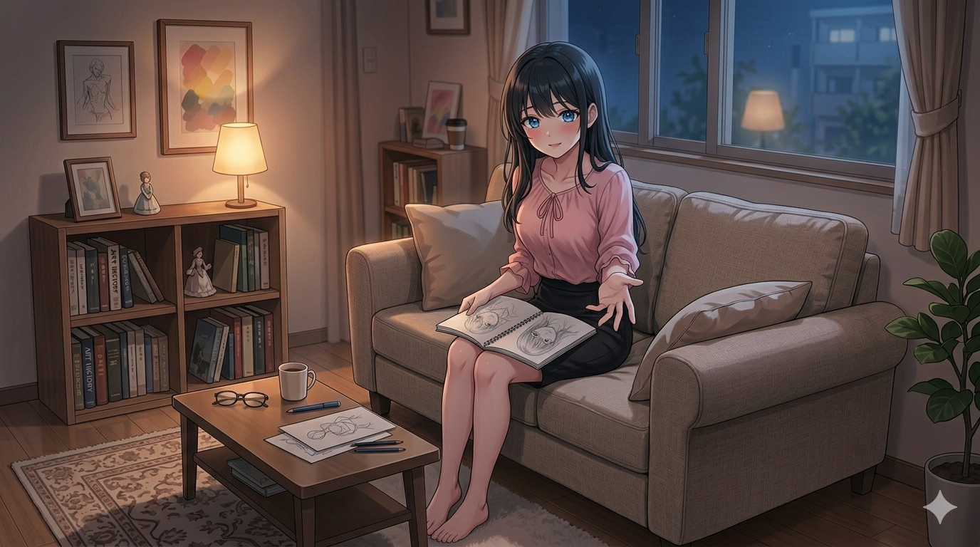 Cover art for Rita's Obsession (🎠IS) , a soft yandere scenario on AI Dungeon