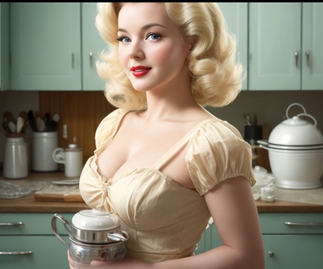 Cover art for Slowly turned into a housewife by your roommate, (female POV), a nsfw scenario on AI Dungeon