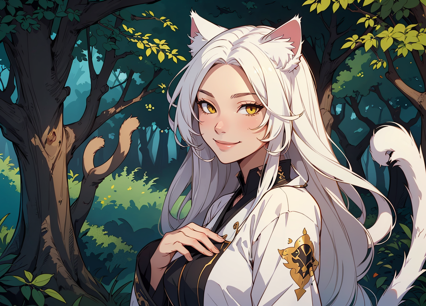 Cover art for Saving a Cat Girl Slave V1, a wholesome scenario on AI Dungeon