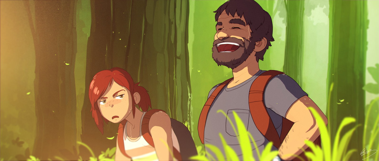 Cover art for Joel & Ellie - The Last Of Us, a tlou scenario on AI Dungeon