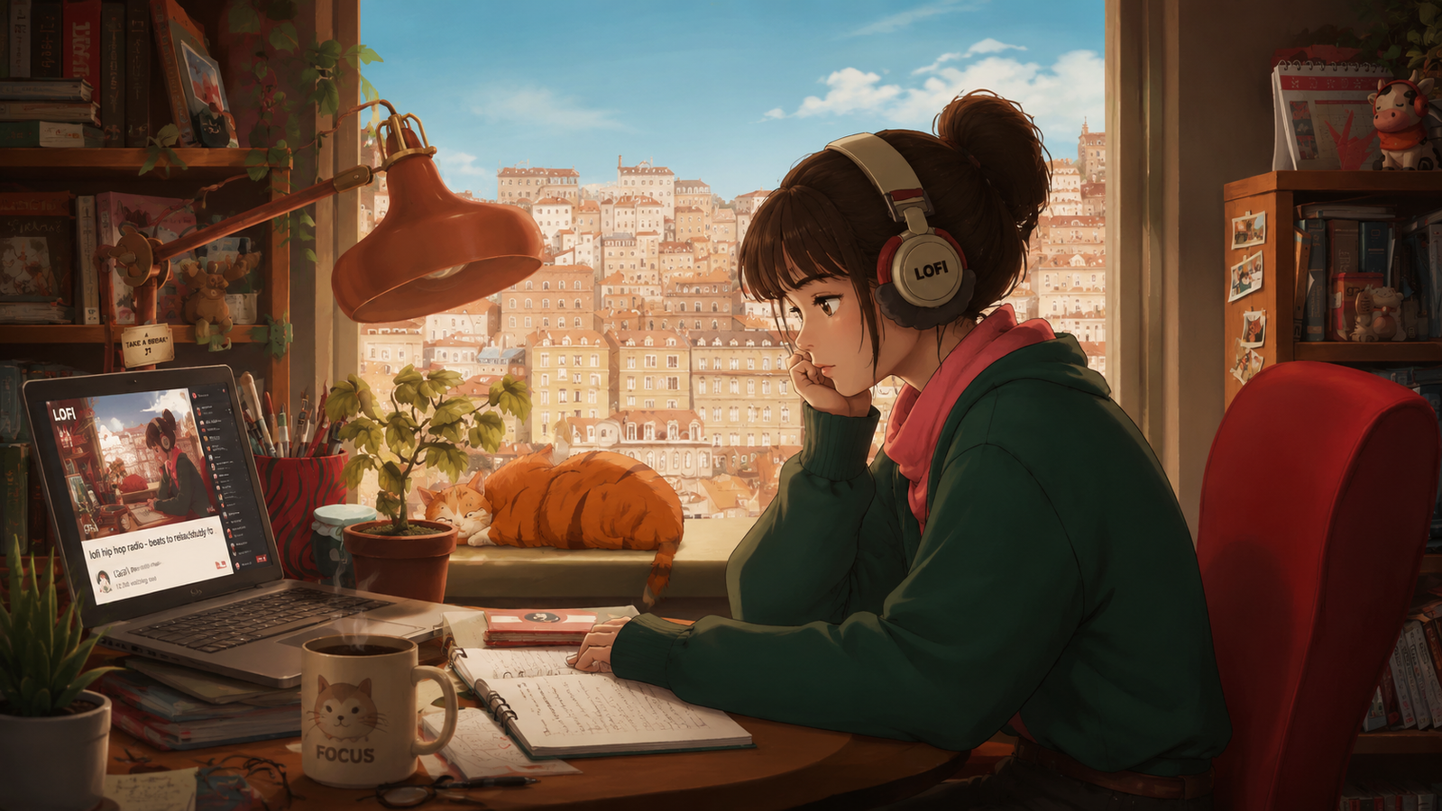 Cover art for Hanging Out With Lo-Fi Girl, a sol scenario on AI Dungeon
