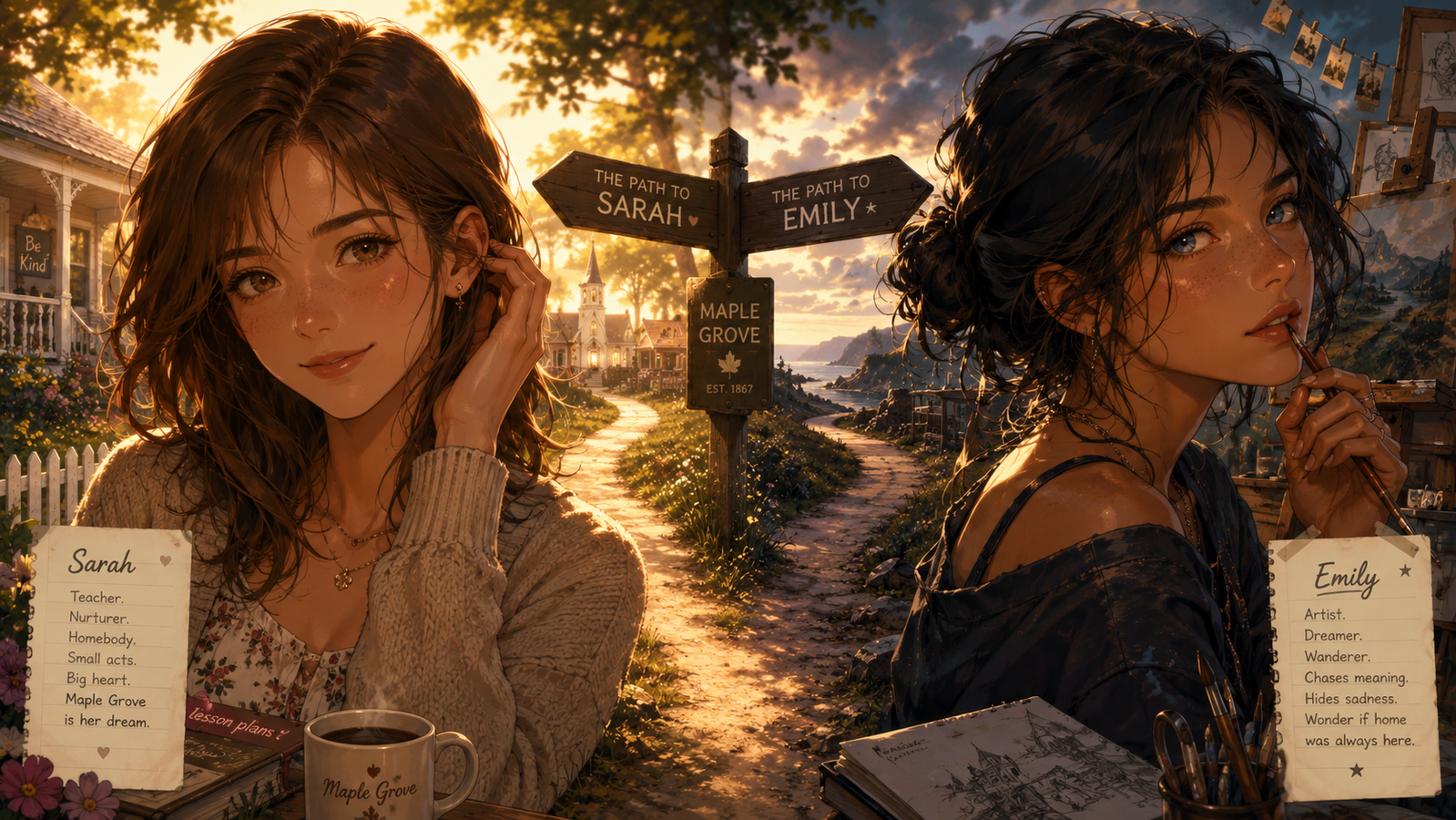 Cover art for Love Interests, a romance scenario on AI Dungeon