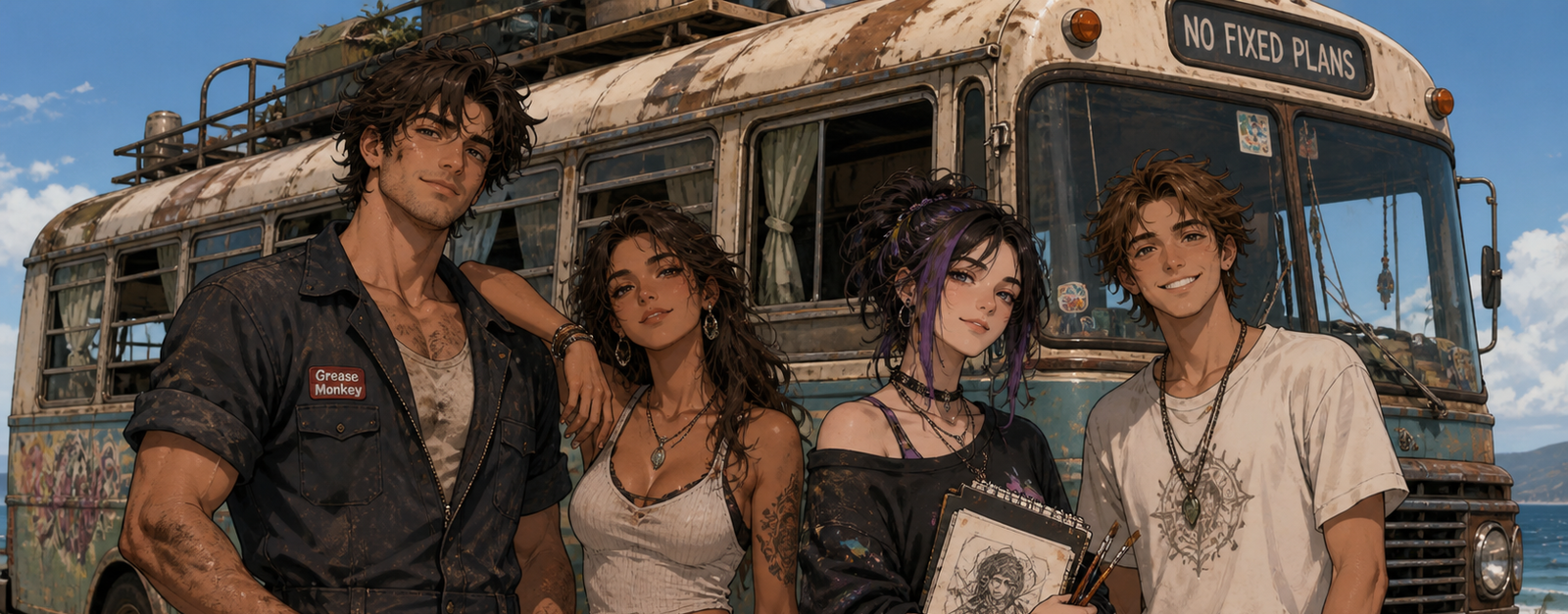 Cover art for Stranded in York Bay, a romance scenario on AI Dungeon