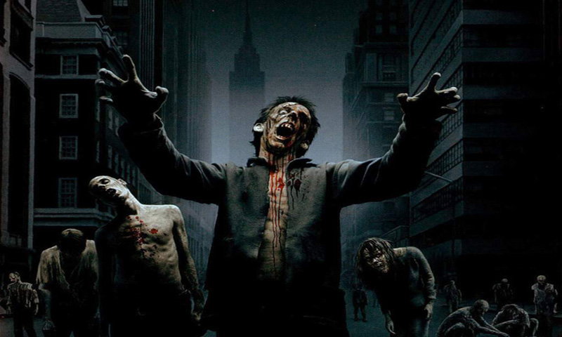 Cover art for A Haven in the Zombie Apocalypse, a zombie scenario on AI Dungeon