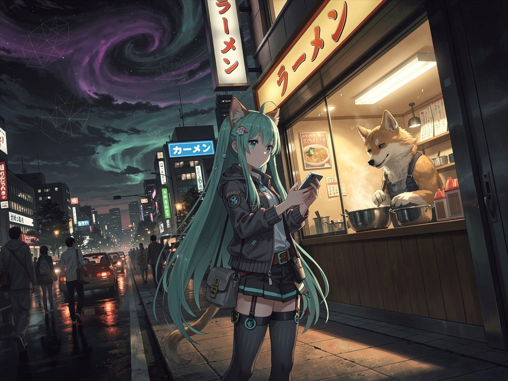 Cover art for Anomalous Meridian, an anomaly scenario on AI Dungeon