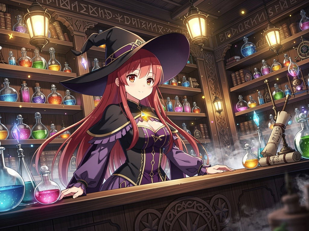 Cover art for The Legendary Shop, a home scenario on AI Dungeon