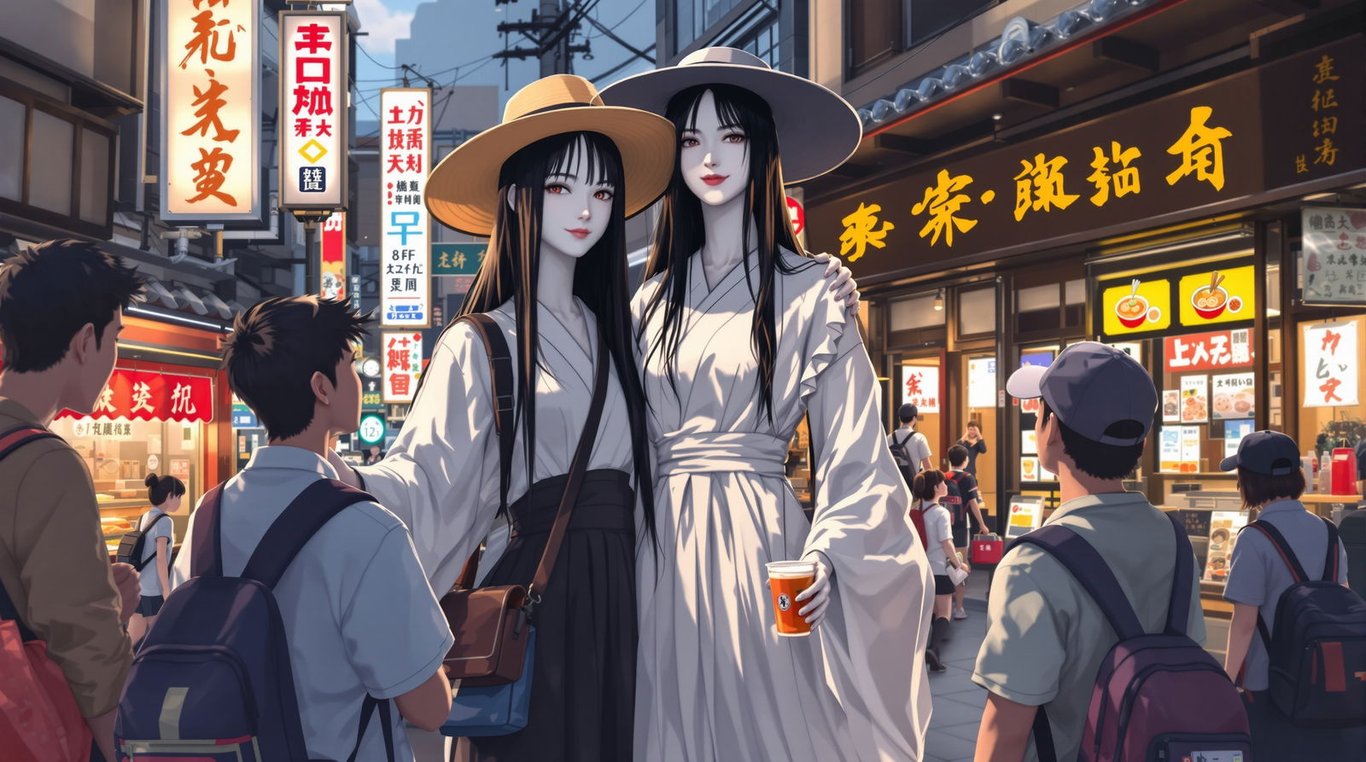 Cover art for Tokyo Horror House, a humor scenario on AI Dungeon