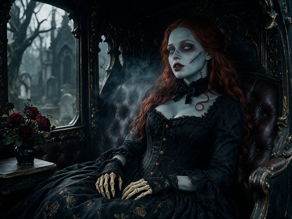 Cover art for Frankenstein daughter: reanimation, a horror scenario on AI Dungeon