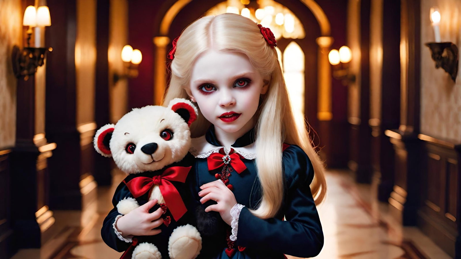 Cover art for Child of curse,child of darkness, a magic scenario on AI Dungeon