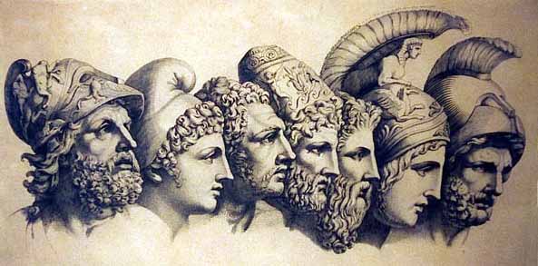 Cover art for Your story in Greek mythology, a greek scenario on AI Dungeon
