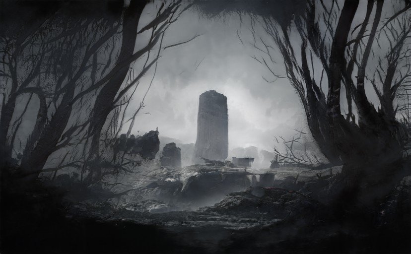 Cover art for Beyond Nowhere | DARK FANTASY | , a game inspired scenario on AI Dungeon