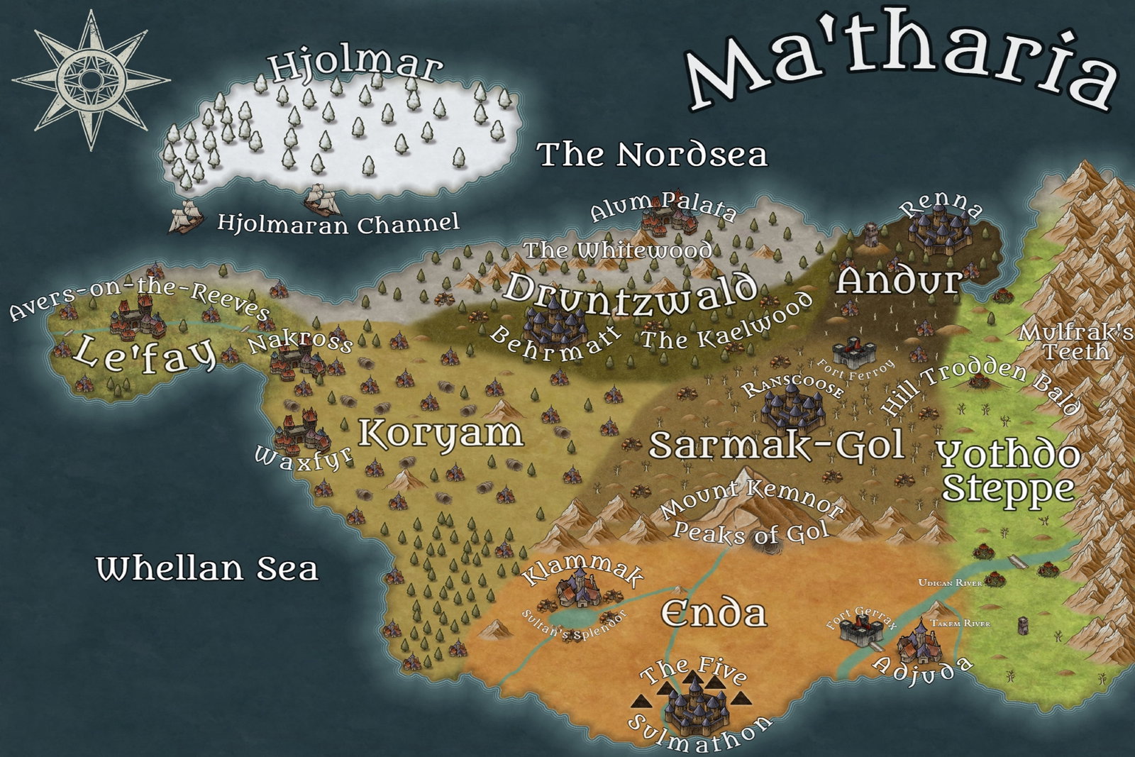 Cover art for Ma’tharia 0.17 (Druntzwald), a fantasy scenario on AI Dungeon