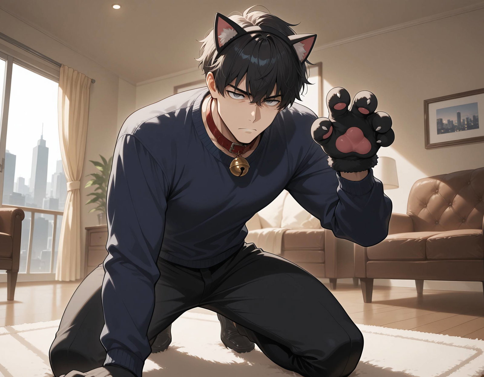 Cover art for Claude the... Catboy?! š¾, a claude scenario on AI Dungeon