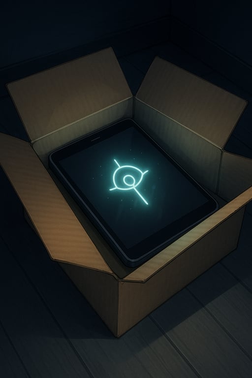 Cover art for The Strange App, a transformation adventure on AI Dungeon