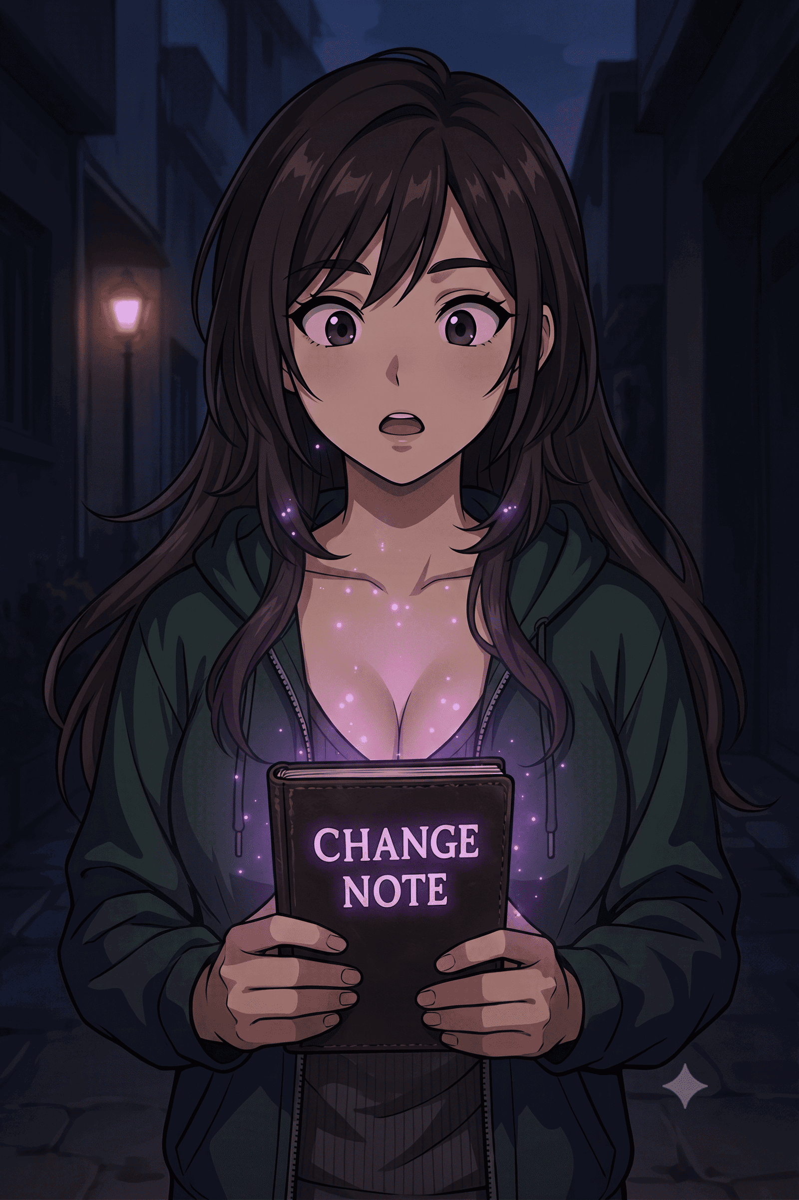 Cover art for Change Note, a transformation scenario on AI Dungeon