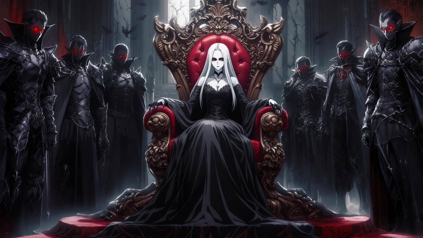 Cover art for Eye of the Abyss, a vampire scenario on AI Dungeon