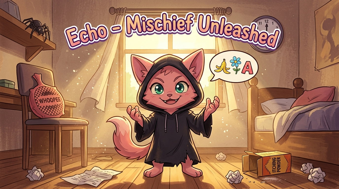 Cover art for Echo - Mischief Unleashed, a fairytale scenario on AI Dungeon