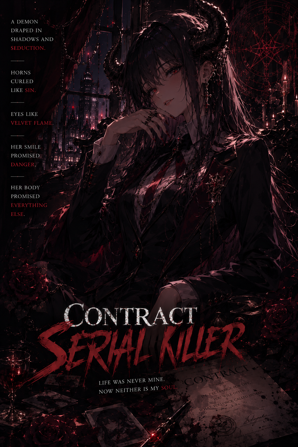 Cover art for Contract Serial Killer on AI Dungeon