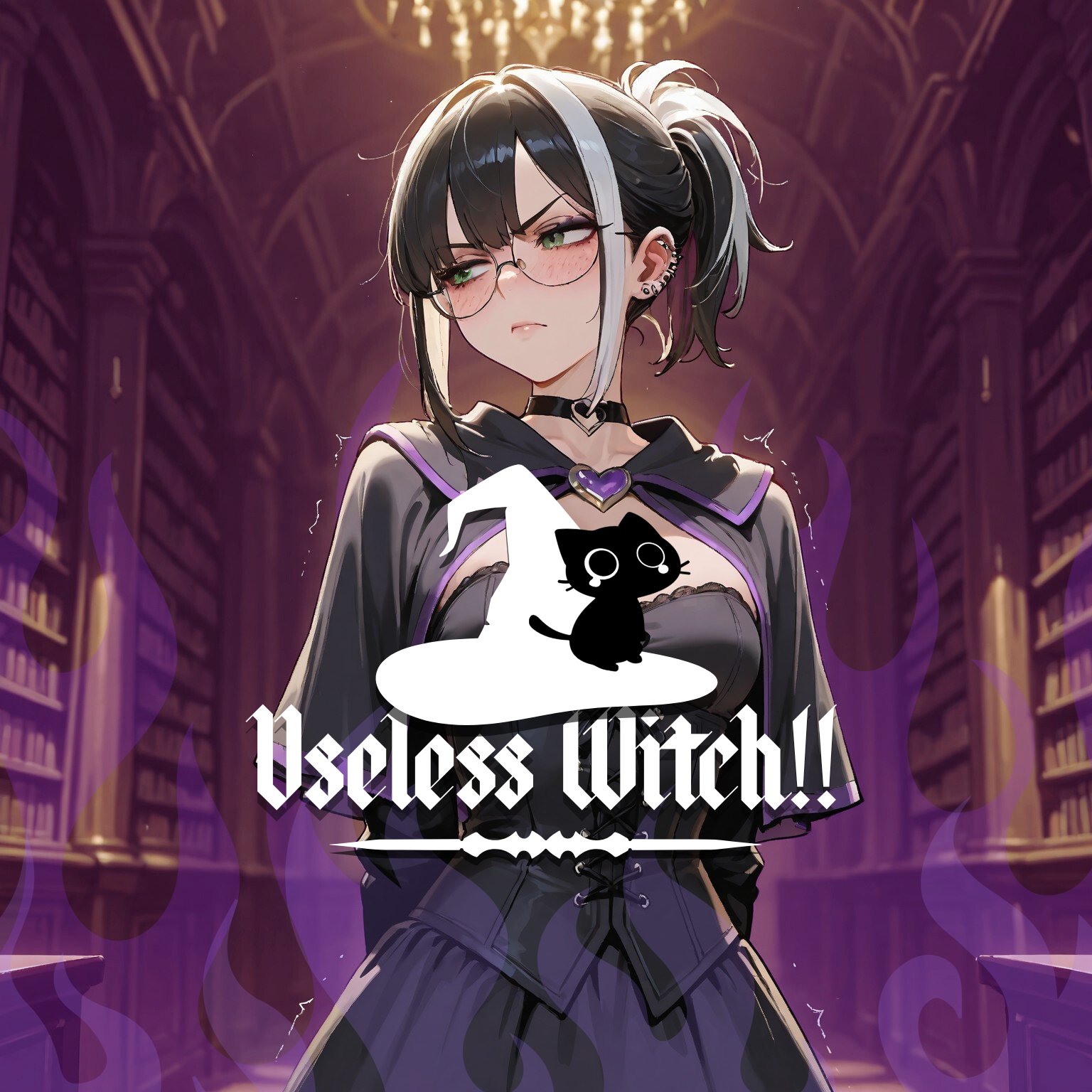 Cover art for Selene — Useless Goth Apprentice, a roleplay scenario on AI Dungeon