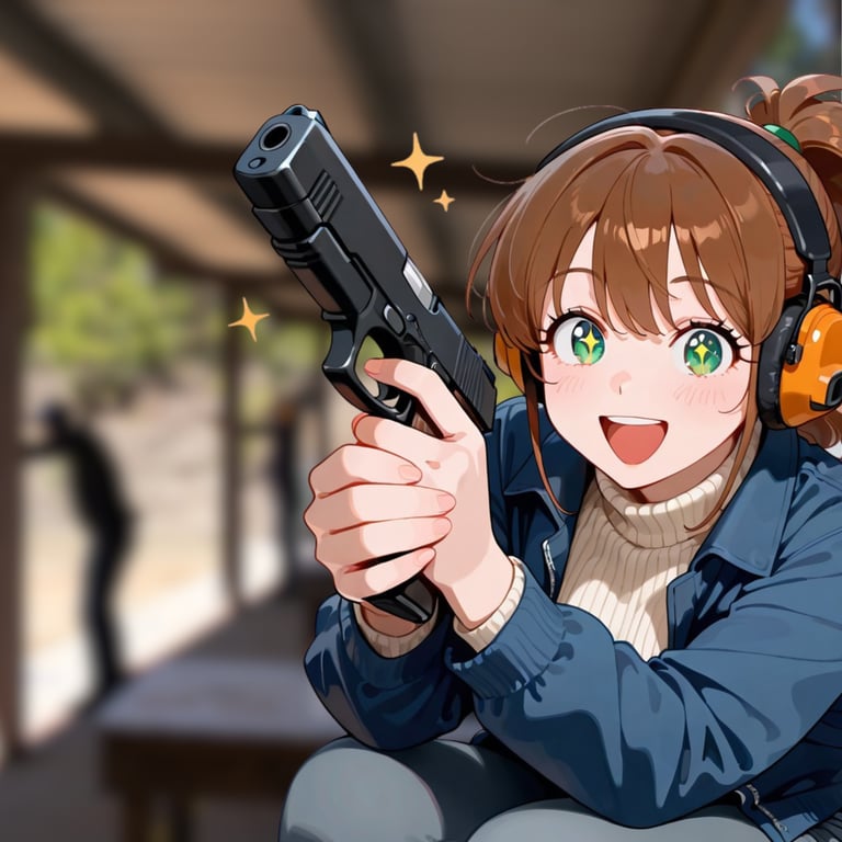 Cover art for Cassie - Gun Nerd GF, a girl scenario on AI Dungeon
