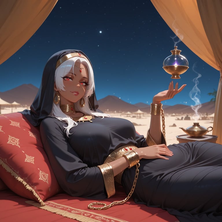 Cover art for "I wish to rule the world.", a magic scenario on AI Dungeon