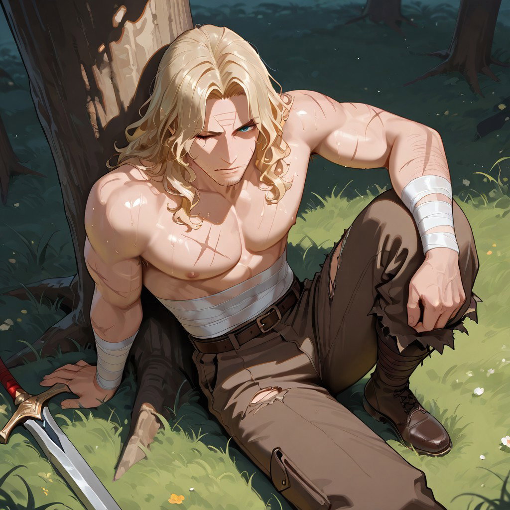 Cover art for Vaan โ Your Useless Knight, a roleplay scenario on AI Dungeon