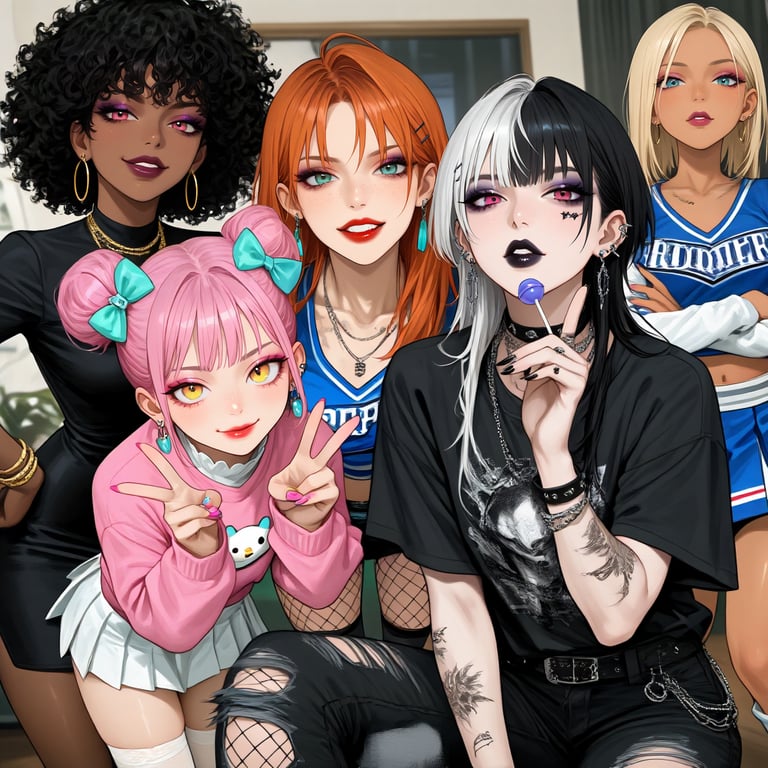 Cover art for Odd One Out, a romance adventure on AI Dungeon