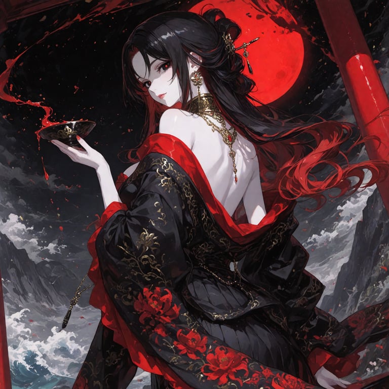 Cover art for ‘Round Midnight, a romance scenario on AI Dungeon