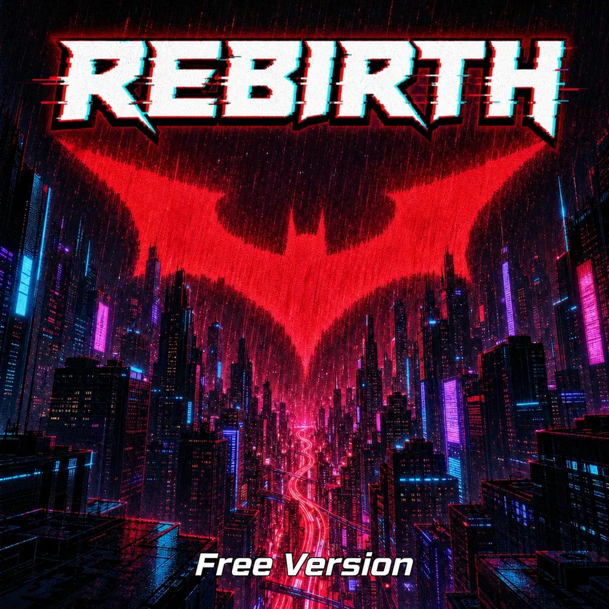 Cover art for Batman Beyond: Rebirth (Free Version), a batman beyond scenario on AI Dungeon