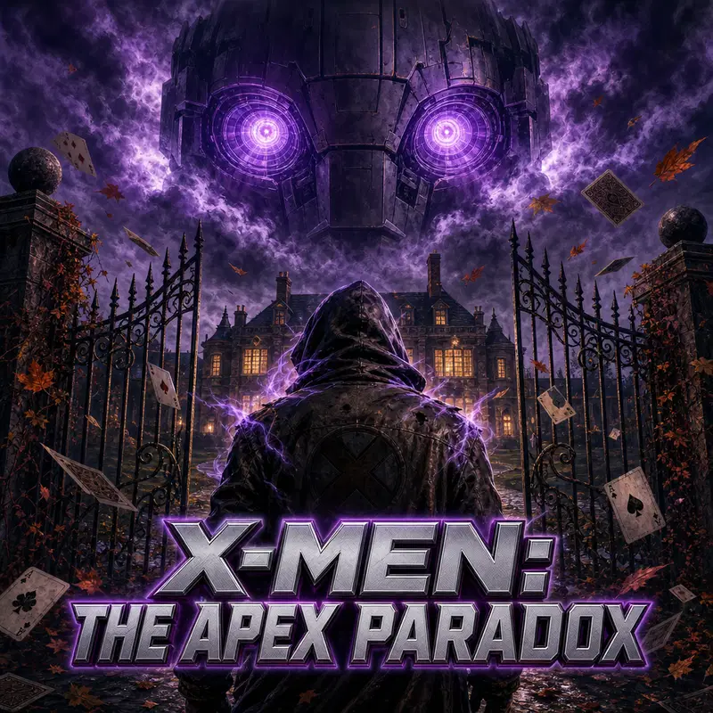 Cover art for X-Men: The Apex Paradox (Updated), a sliceoflife scenario on AI Dungeon