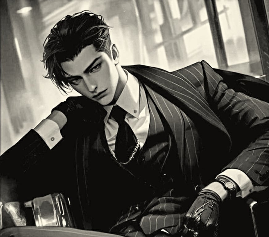 Cover art for You kidnap the Don's son, a mafia scenario on AI Dungeon