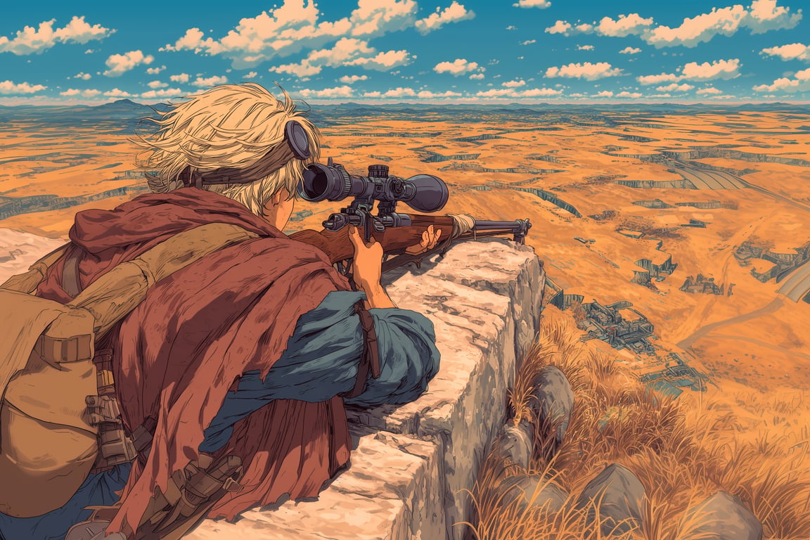 Cover art for The Fennec, a desert scenario on AI Dungeon
