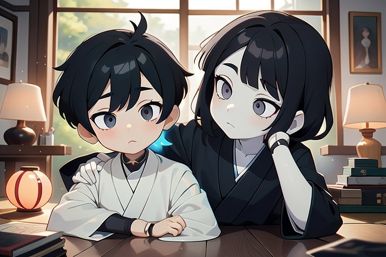 Cover art for The Hinnagami Priest's Apprentice, a yokai scenario on AI Dungeon