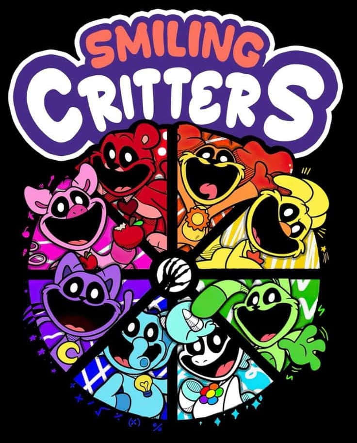 Cover art for S-M-I-L-E Forever!, a smiling critters scenario on AI Dungeon