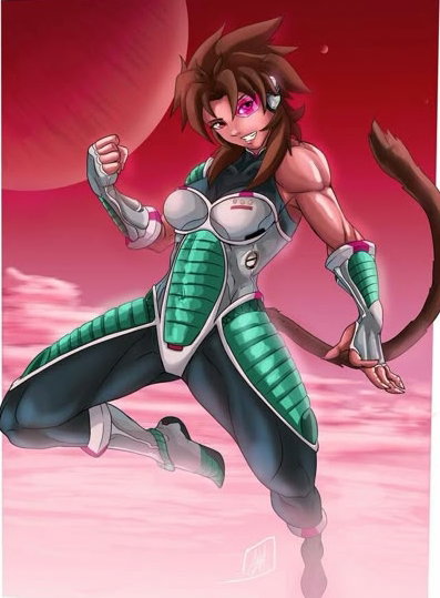 Cover art for Attack of the Saiyaness!, a dragon ball scenario on AI Dungeon