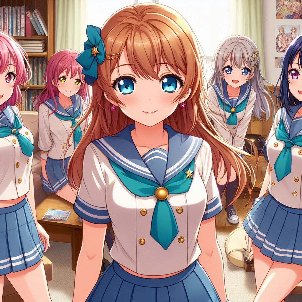 Cover art for Love Live! (preliminary name), a love live scenario on AI Dungeon