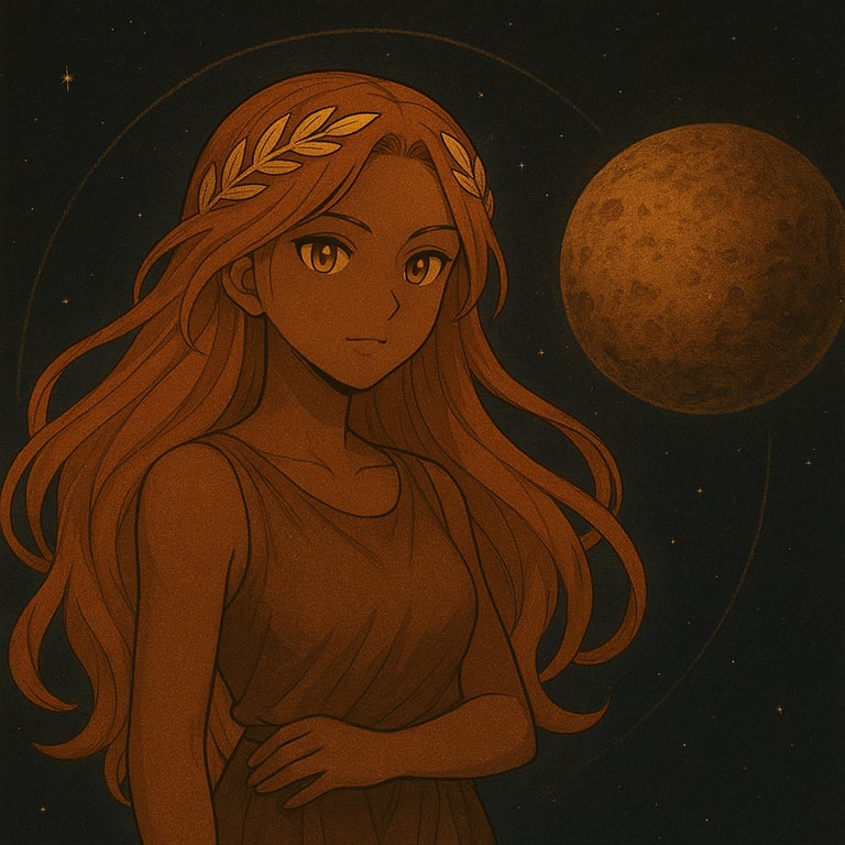Cover art for Theia, a goddess scenario on AI Dungeon