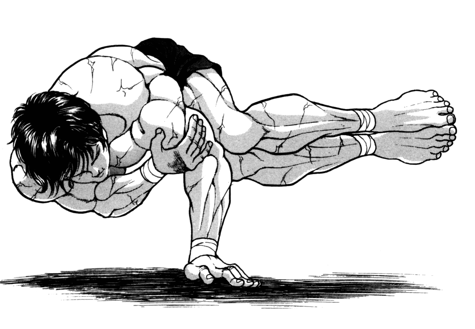 Cover art for Baki the grappler, a baki the grappler scenario on AI Dungeon