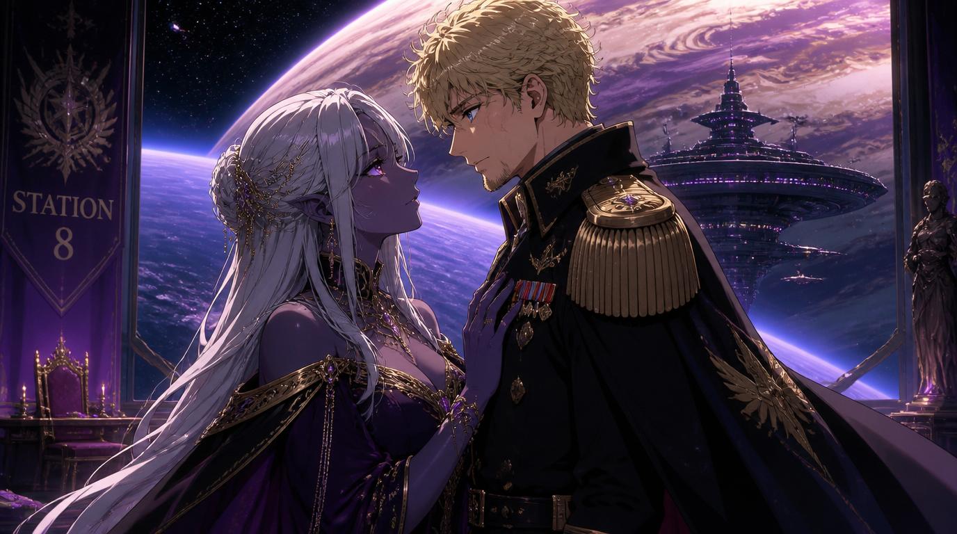 Cover art for Return to Station 8!, a drama scenario on AI Dungeon