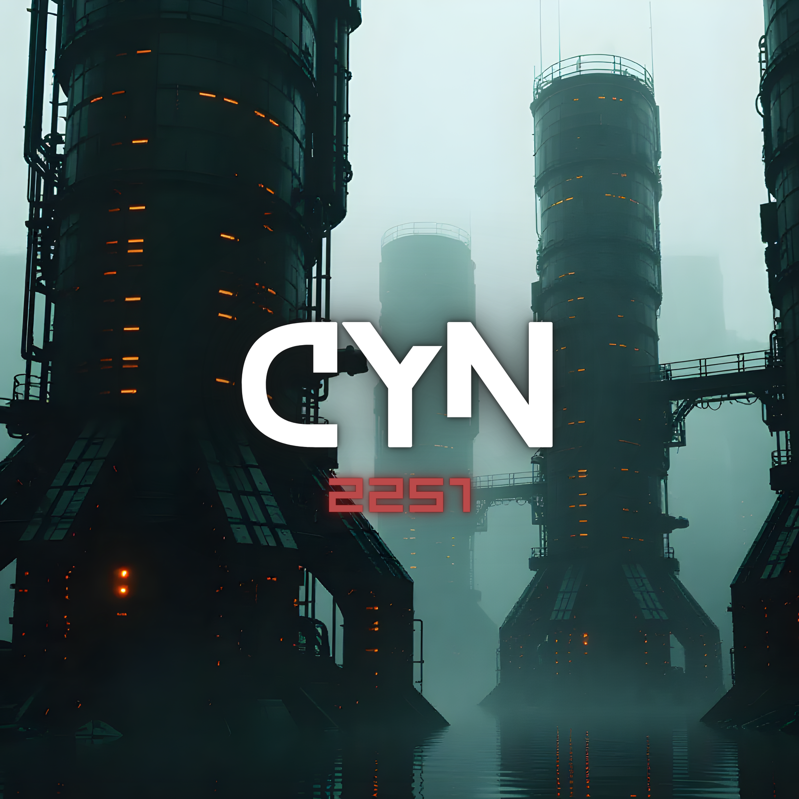 Cover art for CYN 2251, a cyberpunk scenario on AI Dungeon