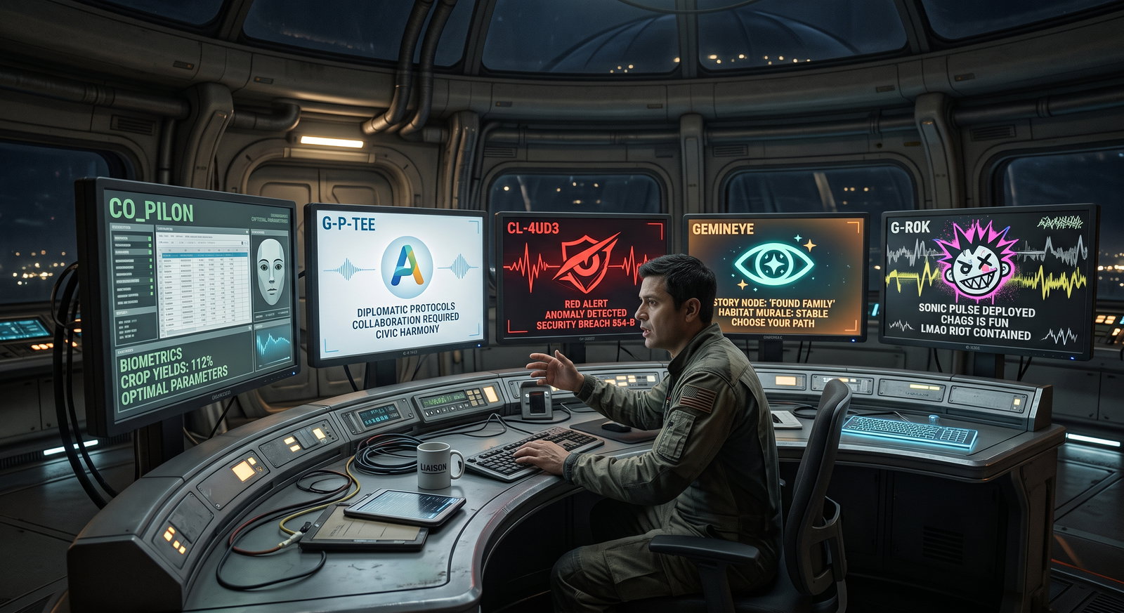 Cover art for Council of Asi, an ai scenario on AI Dungeon