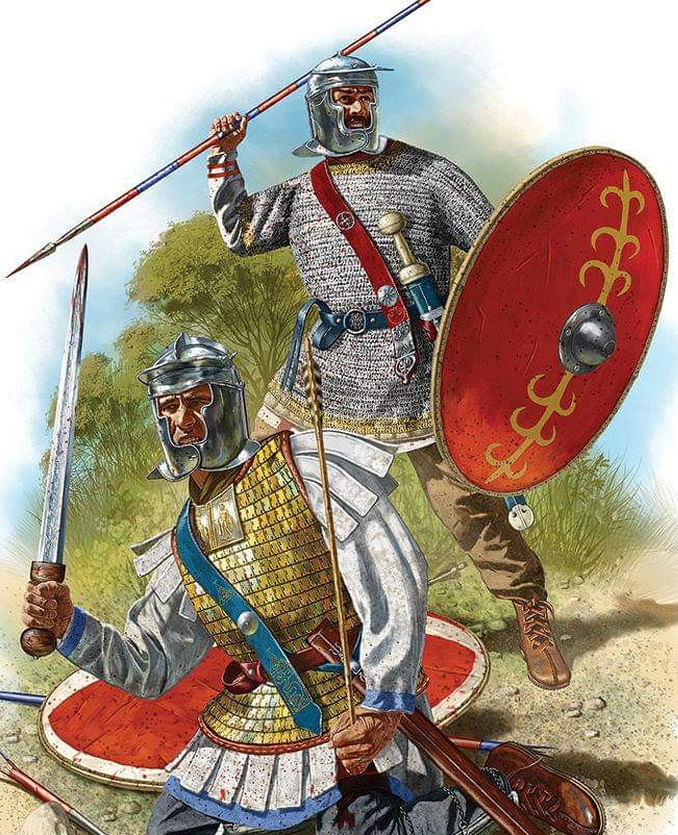 Cover art for Crisis of the Third Century (260 AD), a historical scenario on AI Dungeon