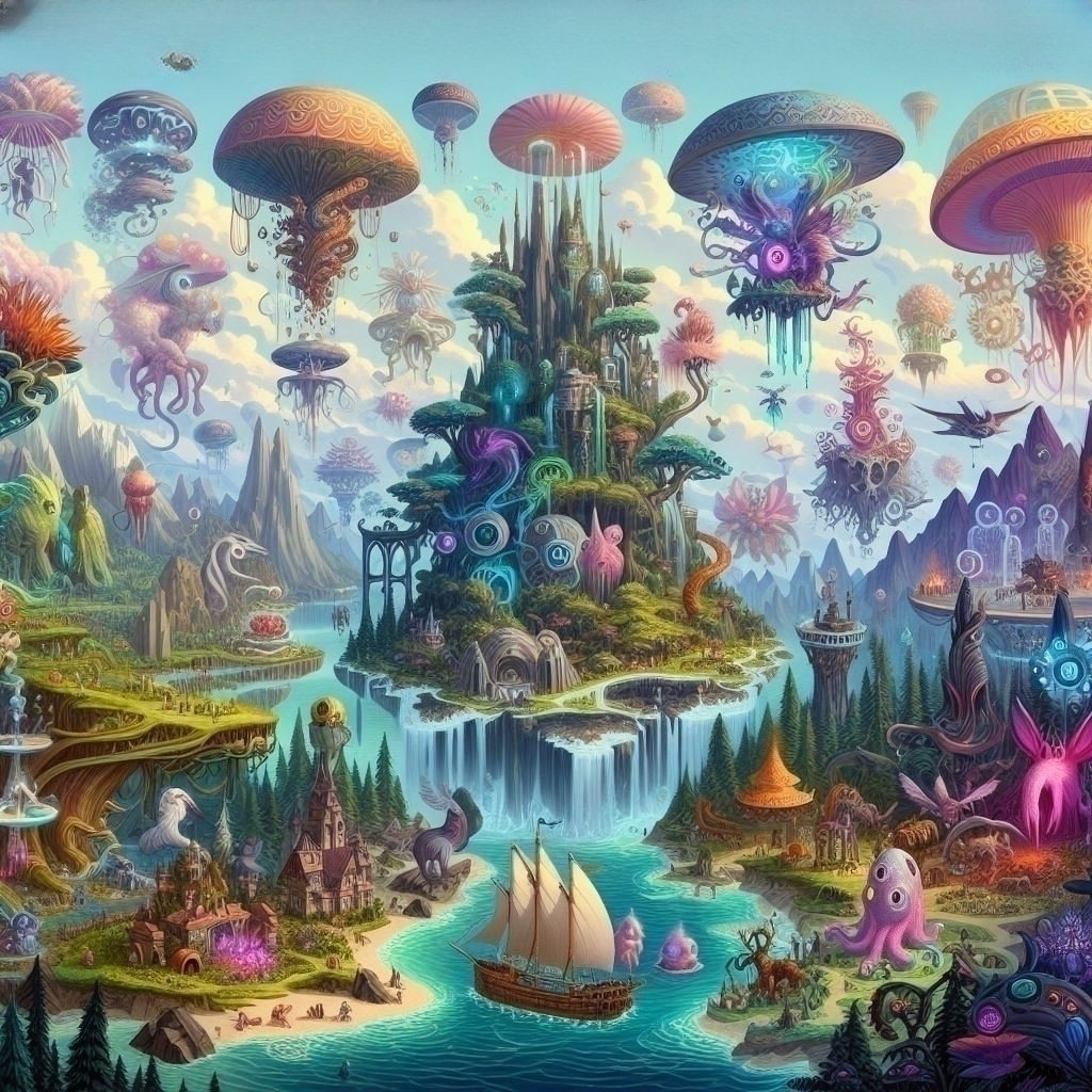 Cover art for Magical World of Lospoiean, a magic scenario on AI Dungeon