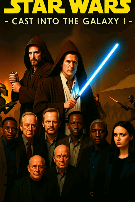 Cover art for STAR WARS – Cast into the Galaxy I, a star wars scenario on AI Dungeon