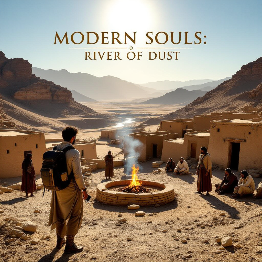 Cover art for Modern Souls: River of Dust, an isekaied scenario on AI Dungeon